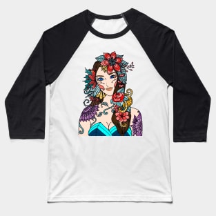 EXOTIC GIRL Baseball T-Shirt